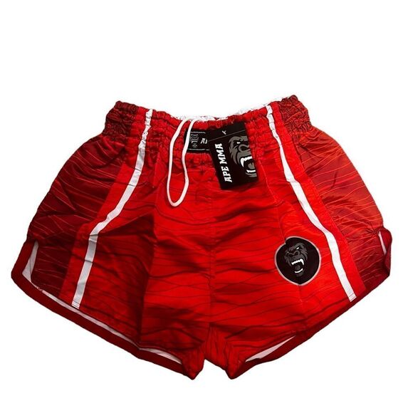 MMA Fight Kick Boxing Shorts UFC Cage Fight Retro Grappling Muay size S New - Picture 2 of 12